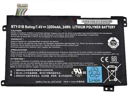BTY-S1B laptop battery