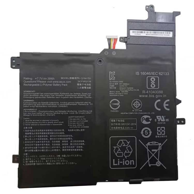 C21N1701 laptop battery