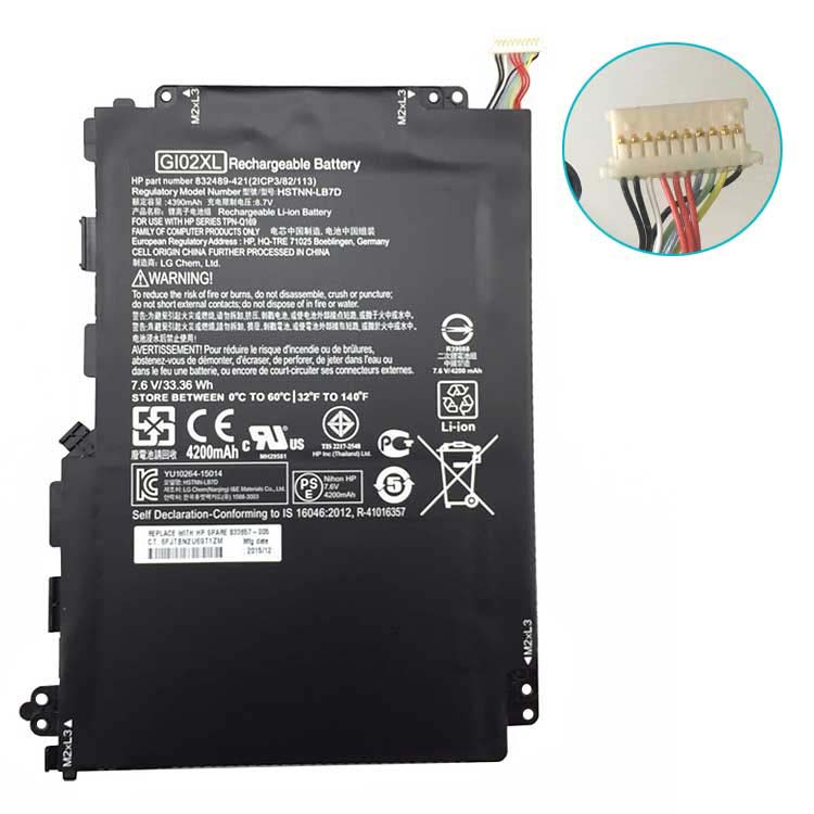 GI02XL notebook battery