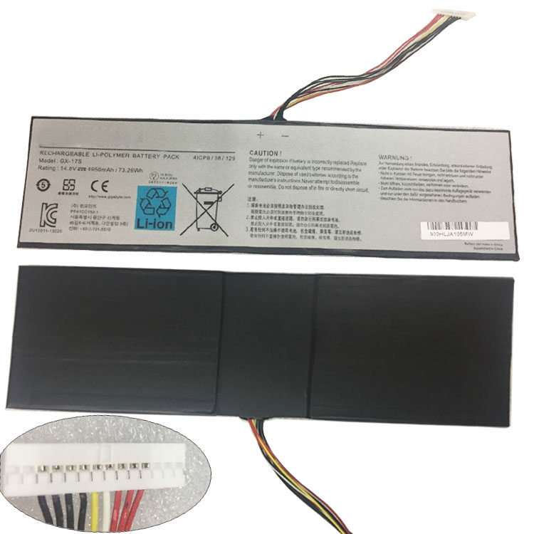 GX-17S laptop battery
