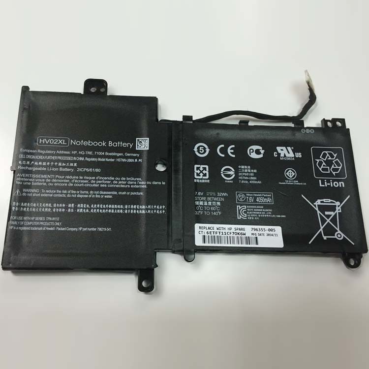HV02XL laptop battery