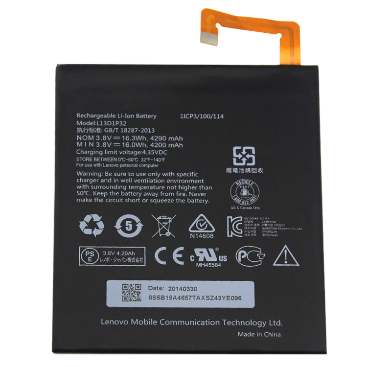 L13D1P32 laptop battery
