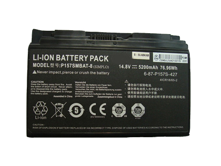 CLEVO Sager NP8295 laptop battery